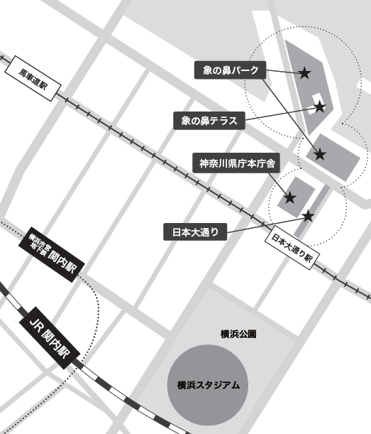 ベトナムフェスタin神奈川2023の開催場所までの地図