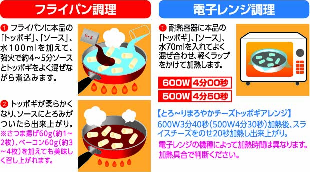 李王家煮込みトッポギの調理方法