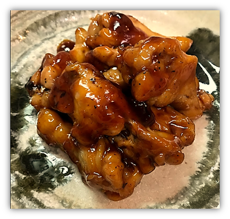 鶏手羽の甘煮の完成イメージ