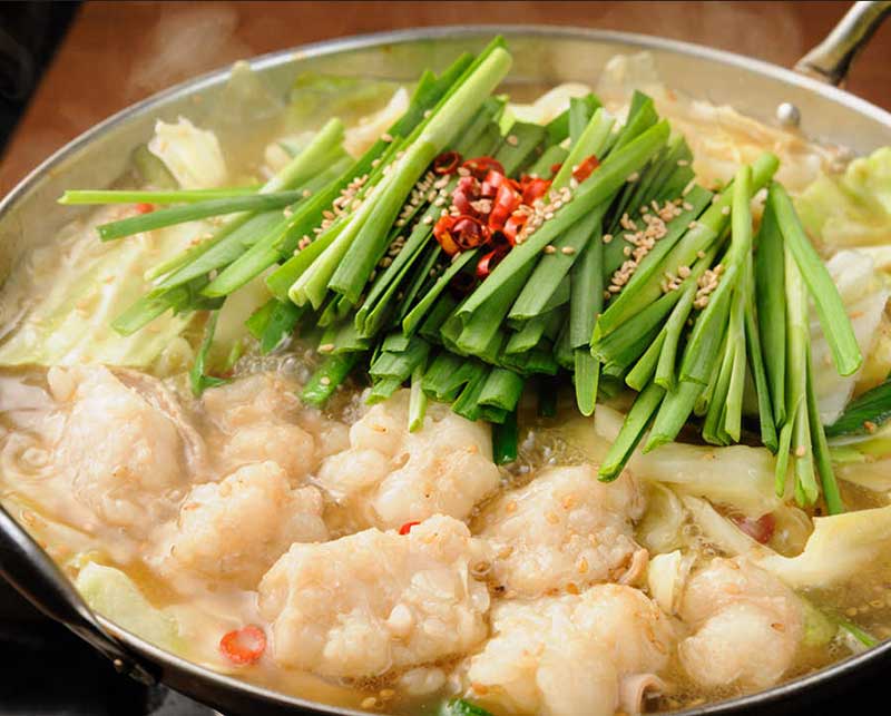 もつ鍋の完成イメージ