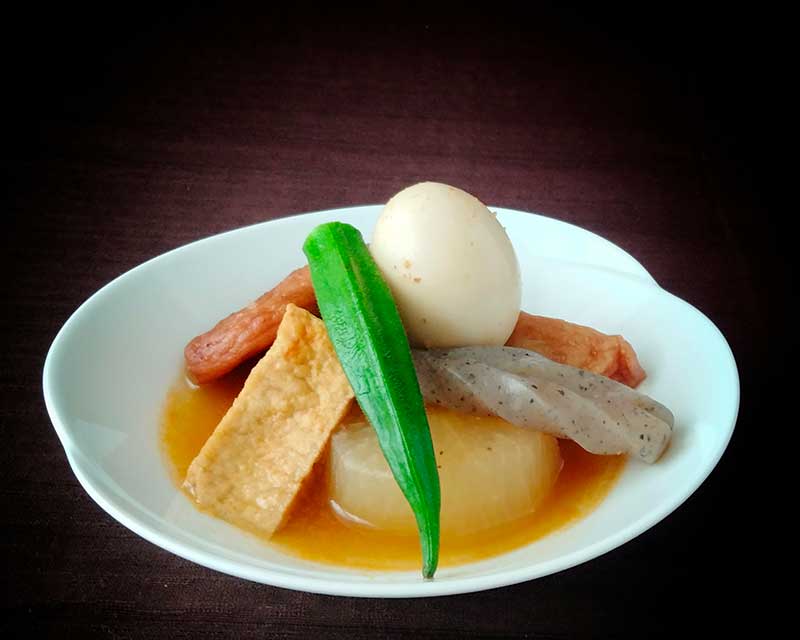 ピリ辛おでんの完成イメージ