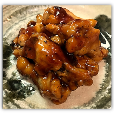 家族でわいわい！ 鶏手羽の甘煮
