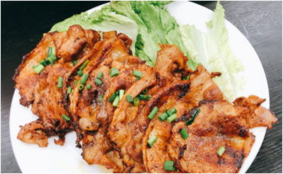 豚ロースのサテ・トム焼煮