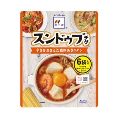 スンドゥブチゲ　～辛さをおさえた濃厚あさりダシ～