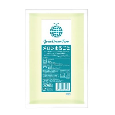 メロンまるごと（HPPグリーンメロン 500g）（※販売終了商品）