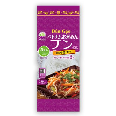 ベトナムお米めんブン204g（3個入り）（2023年秋新商品）