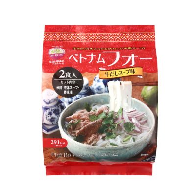 ベトナムフォー 牛だしスープ味 2食入り（2022年秋リニューアル品）