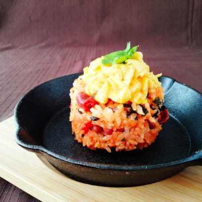 チャンジャのオムライス