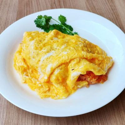 スンドゥブごはんのオムライス