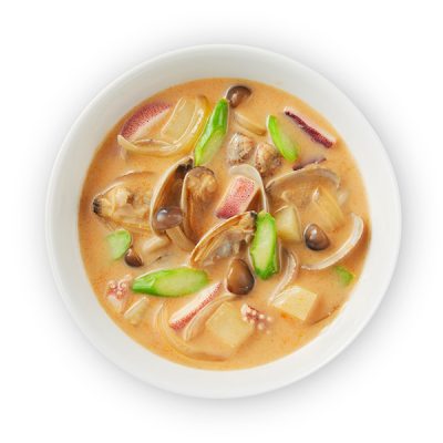 豆乳チャウダー