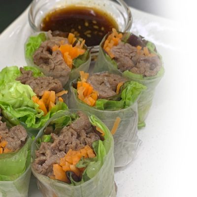 ボリューム満点！焼肉巻き