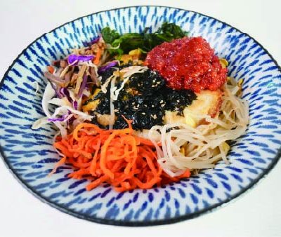 ビビンパのいかヤンニョムのせ