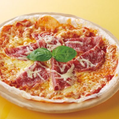 薄焼きライスペーパーピザ