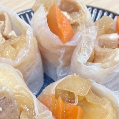 ライスペーパー肉じゃが巻き
