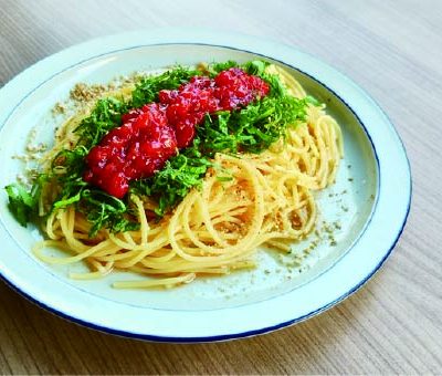 簡単★美味しい！いかヤンニョムパスタ